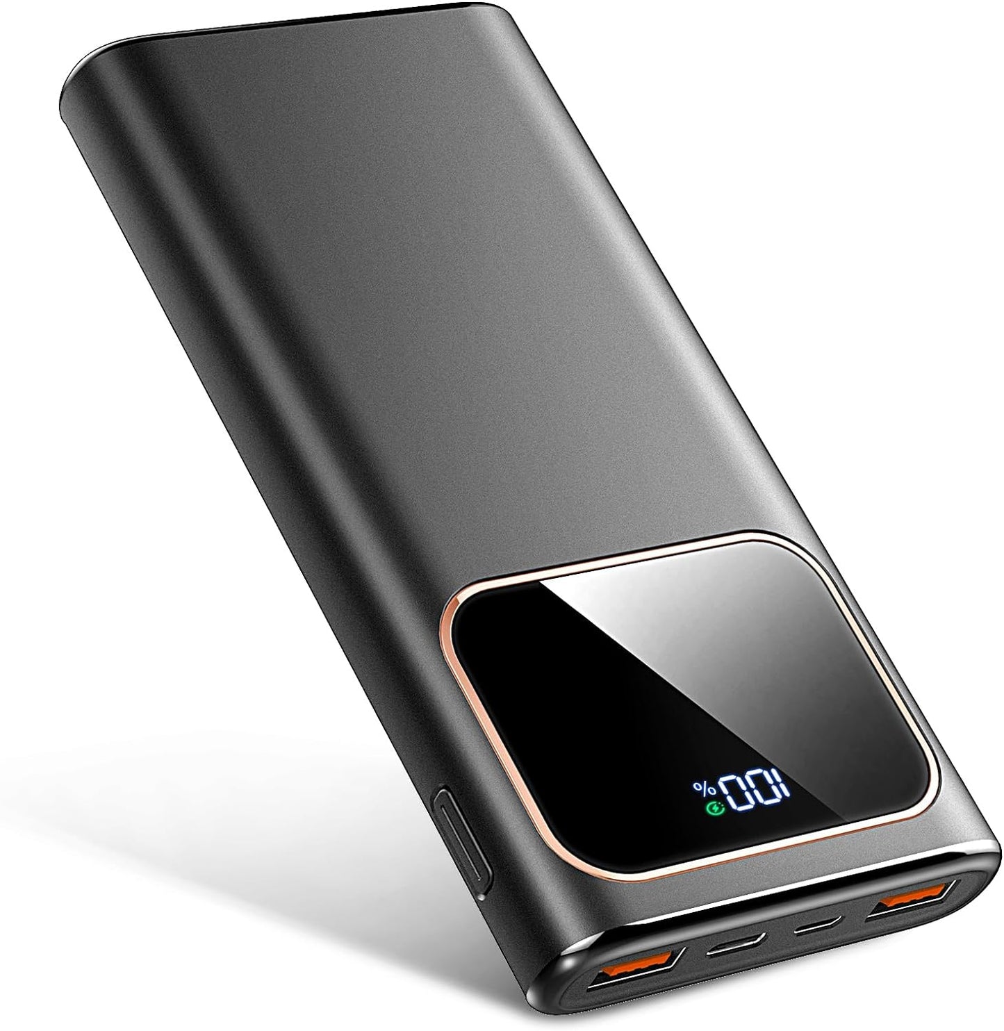 Power Bank Fast Charging 10000Mah, 22.5W Portable Charger USB C Input & Output Powerbank with LED Display, PD3.0 QC4.0 Phone Battery Pack for Iphone16/15/14/13/12, Samsung, Huawei, Android and More